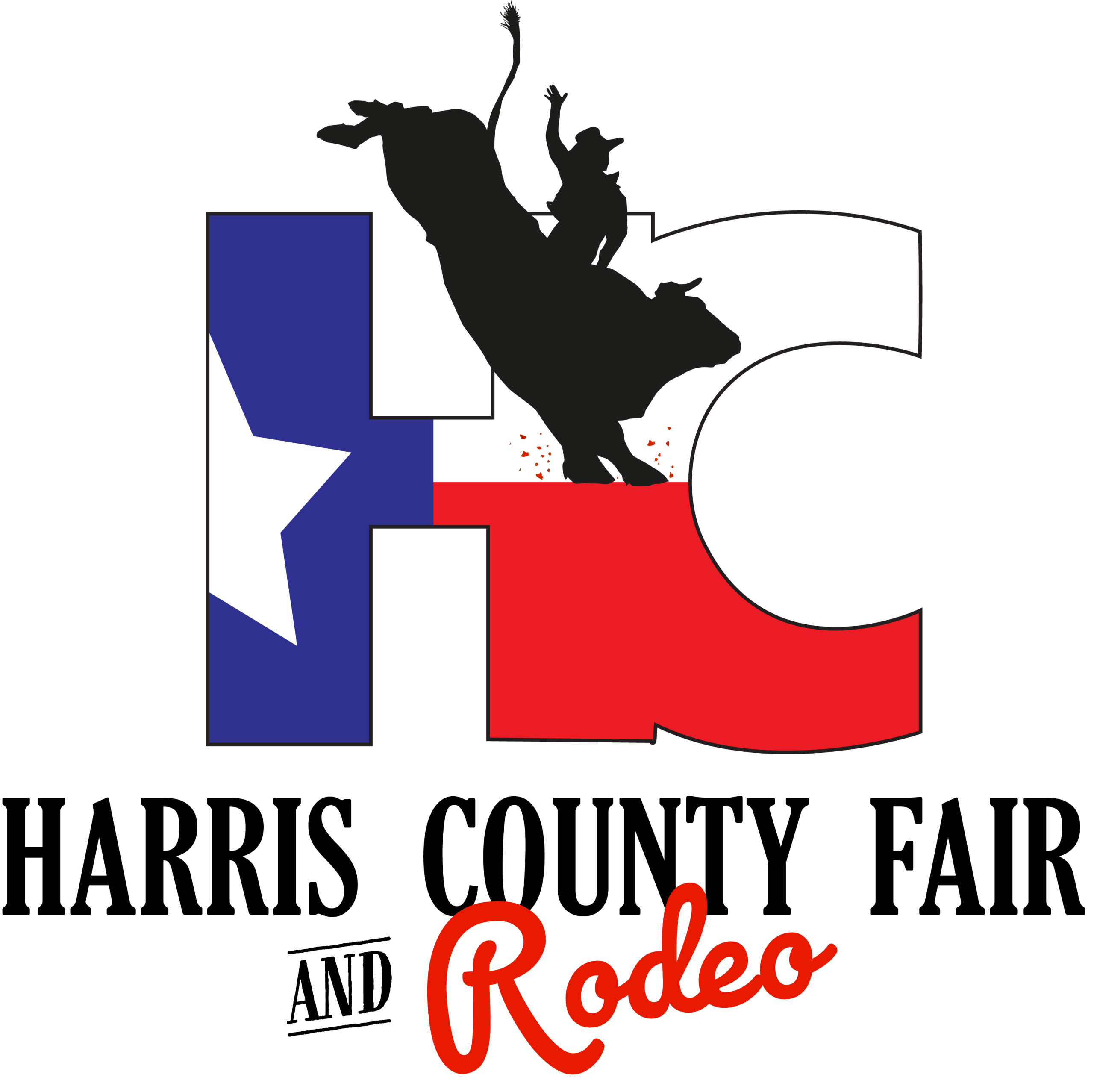 Harris County Fair and Rodeo Logo wo frame toptight